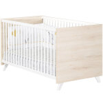 Pack duo scandi naturel lit b�b� �volutif et commode � langer