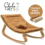 Pack transat levo camel + lot de 2 langes doli