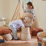 Panier et coussin champignon g�ant