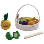 Panier de fruits exotiques de la ferme � la table