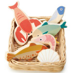 Panier du march� fruits de mer