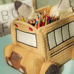 Panier mini school bus