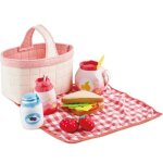 Panier de pique - nique et accessoires en tissu (14 pièces) Panier de pique - nique et accessoires en tissu (14 pièces)