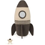 Panier de rangement 3 en 1 giant rocket avec jouet inclus