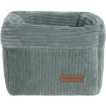 Panier de toilette sense vert d'eau (18 x 18 cm)