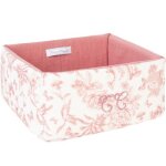 Panier de toilette toile de jouy (25 x 25 cm) Panier de toilette toile de jouy (25 x 25 cm)