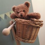 Panier de v�lo en osier
