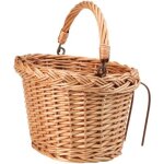 Panier de vlo en osier