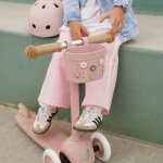 Panier de v�lo � personnaliser pin and ride dusty rose