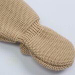 Pantalon en maille caramel (0 - 1 mois)