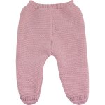 Pantalon en maille rose (0 - 1 mois)