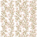Papier peint guirlandes de fleurs (50 cm x 10 m) Papier peint guirlandes de fleurs (50 cm x 10 m)