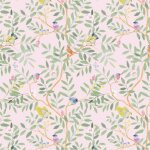 Papier peint intiss� roseraie rose