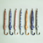 Parapluie indigo dots