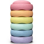 Jeu de motricit� original mini rainbow pastel (6 blocs)