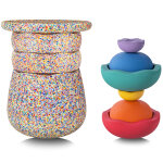 Set tabouret modulaire + jeu motricit� dynamic complete super confetti