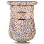 Tabouret modulaire dynamic all super confetti
