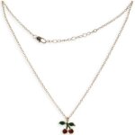 Parure de bijoux fantaisie cherry Parure de bijoux fantaisie cherry