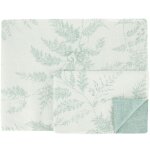 Parure de lit r�versible feuillage vert
