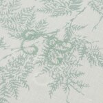 Parure de lit r�versible feuillage vert