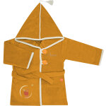 Peignoir lion safran personnalisable (2 - 4 ans)