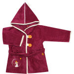 Peignoir souris framboise (2 - 4 ans)