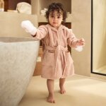 Peignoir en �ponge wild rose (1 - 2 ans)