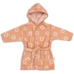 Peignoir en jacquard flower (1 - 2 ans)