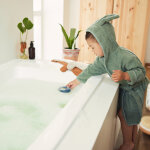 Peignoir lapin ash green (3 - 4 ans)