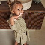 Peignoir miffy jacquard olive green (1 - 2 ans)