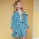 Peignoir orque oc�an personnalisable (2 - 4 ans)