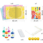 Peinture pour les petits a caresser