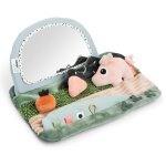 Miroir d'�veil tummy time tiny farm multicolore