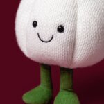 Peluche amuseable l'ail (15 cm)