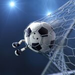 Peluche amuseable ballon de football (23 cm)