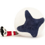 Peluche amuseable ballon de rugby (29 cm)