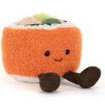Peluche amuseable codhi le sushi californien (9 cm)