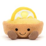 Peluche amuseable collette la tarte au citron (11 cm)