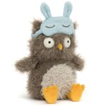 Peluche audrey le hibou (24 cm)