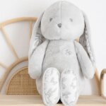 Peluche augustin le lapin gris (25 cm) Peluche augustin le lapin gris (25 cm)