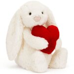 Peluche bashful lapin avec coeur original (31 cm) Peluche bashful lapin avec coeur original (31 cm)