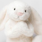Peluche bashful lapin cream (18 cm)