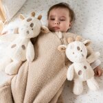 Peluche b�b� girafe teddy ecru (24 cm)