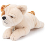 Peluche bertha le bulldog am�ricain (20 cm)
