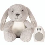 Peluche bruit blanc milo le lapin gris Peluche bruit blanc milo le lapin gris