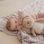 Peluche bruit blanc rechargeable milo lapin beige