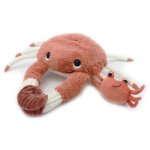 Peluche cassecou le crabe et son bébé terracotta (39 cm) Peluche cassecou le crabe et son bébé terracotta (39 cm)