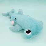 Peluche clou maman et b�b� les ptipotos aqua (57 cm)