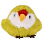 Peluche les cui - cui paradis perruche (15 cm)