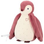 Peluche enregistreuse vocale et bruits blancs manchot rose (25 cm) Peluche enregistreuse vocale et bruits blancs manchot rose (25 cm)